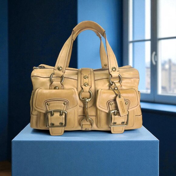 COACH Legacy 10330 65th Anniversary Mandy Y2K Bag in tan - Picture 4 of 12